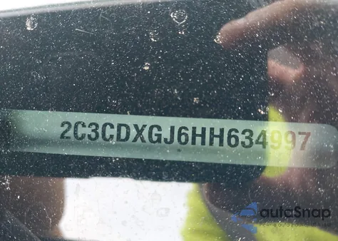 2017 Dodge Charger R/T Scat Pack Rwd z USA, uszkodzony, nr VIN 2C3CDXGJ6HH634997